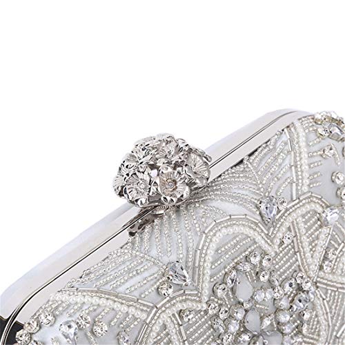 XINNI Women Rhinestone Purse Shining Clutch Handbag for Evening Party Cocktail