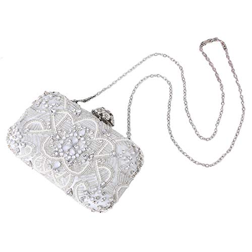 XINNI Women Rhinestone Purse Shining Clutch Handbag for Evening Party Cocktail