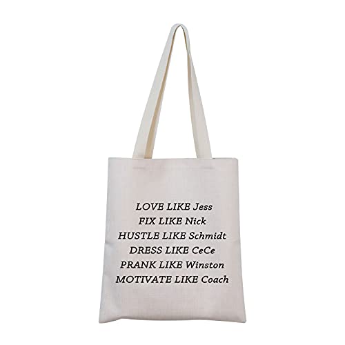 TSOTMO Girl TV Show Inspired Gift Novelty canvas tote bags Girl TV Series Fans Gift Girl (Love canvas)