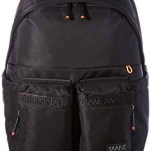 Mandarina Duck Unisex's Backpack, Black, Taglia Unica