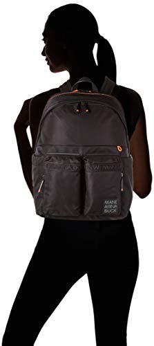 Mandarina Duck Unisex's Backpack, Black, Taglia Unica