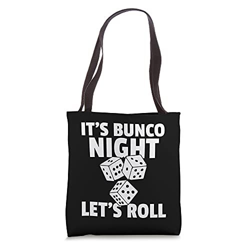 Bunco Gift For Bunco Players Tote Bag