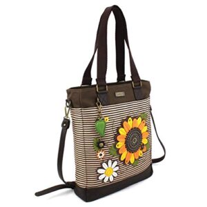 Chala Handbags Sunflower Work Tote Shoulder Bag - Flower Lover
