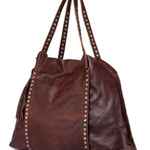 OLD TREND Genuine Leather Birch Tote Bag (Brown)