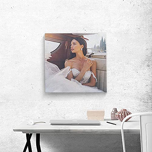 Canvas Custom, Custom Print with Your Photos for Pet, Printed in USA (8X8 INCH)