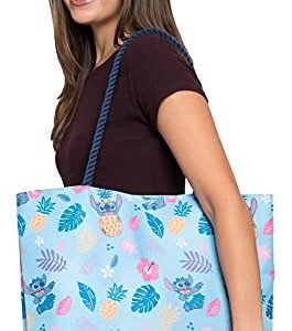 Disney Tote Lilo and Stitch Hawaiian Beach Print Travel Bag