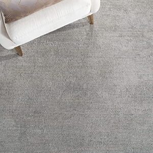 SAFAVIEH Himalaya Collection 5' x 8' Grey HIM152F Handmade Premium Wool & Viscose Area Rug