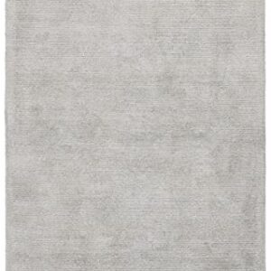 SAFAVIEH Himalaya Collection 5' x 8' Grey HIM152F Handmade Premium Wool & Viscose Area Rug