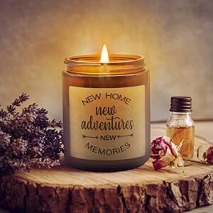 Aromaflare Scented Candles Gifts for New Home House Warming Lavendar Candle Women Men Housewarming Presents Funny Friendship Gift for Best Friend BFF