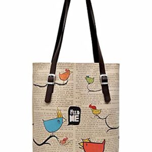 DOGO Personalize Your Life - Printed Double Strap Shoulder Bag - Handmade, Environmentally Friendly, Vegan - Women's Fashion