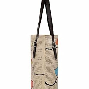 DOGO Personalize Your Life - Printed Double Strap Shoulder Bag - Handmade, Environmentally Friendly, Vegan - Women's Fashion