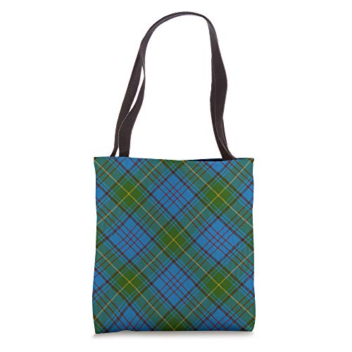 County Donegal Irish Tartan Plaid Tote Bag