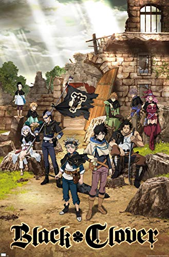 Trends International Black Clover - Group Wall Poster, 22.375" x 34", Unframed Version