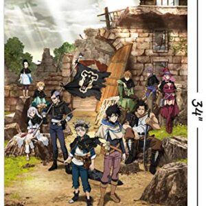 Trends International Black Clover - Group Wall Poster, 22.375" x 34", Unframed Version