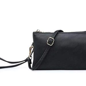 Jen & Co. Riley Wristlet Black