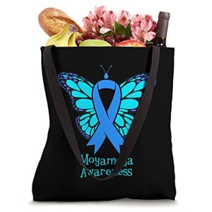 Moyamoya Awareness Butterfly Tote Bag