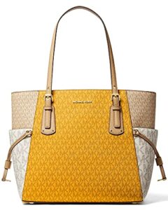 michael kors voyager east/west tote sun multi one size
