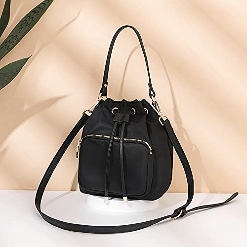 Bucket bag women handbag nylon shoulder bag canvas bag Korean messenger bag