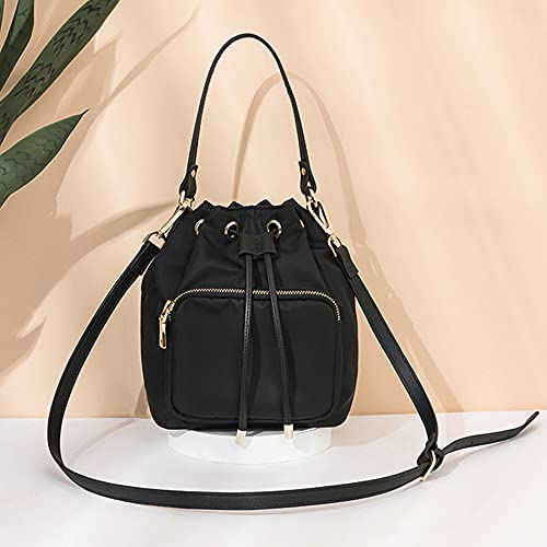 Bucket bag women handbag nylon shoulder bag canvas bag Korean messenger bag