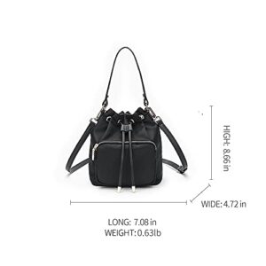 Bucket bag women handbag nylon shoulder bag canvas bag Korean messenger bag