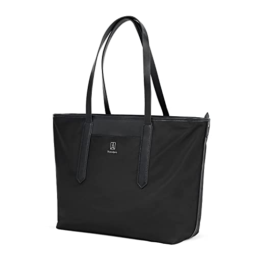 Travelpro Crew Executive Choice 3 Women's Tote Shoulder Bag, Jet Black