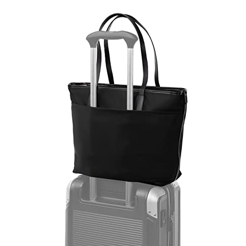 Travelpro Crew Executive Choice 3 Women's Tote Shoulder Bag, Jet Black