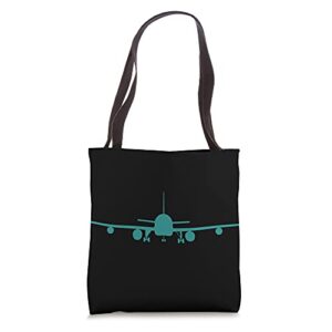 aviation airplane pilot flying flight crew attendant travel tote bag