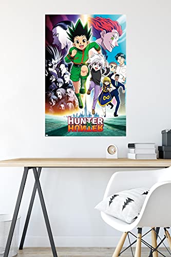 Trends International X Hunter-Running Key Art Wall Poster, 22.375" x 34", Unframed Version,Dormitory