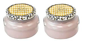 tyler candle high maintenance 2-pack | 22 oz. glass jar scented candles | floral woody scents double-wick candles for the home | home fragrance gift set made in usa