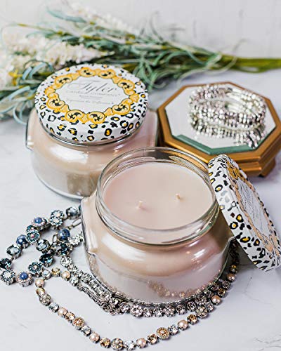 Tyler Candle High Maintenance 2-Pack | 22 oz. Glass Jar Scented Candles | Floral Woody Scents Double-Wick Candles for The Home | Home Fragrance Gift Set Made in USA