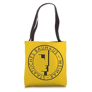 the bauhausart logo – 100th anniversary of the design school tote bag