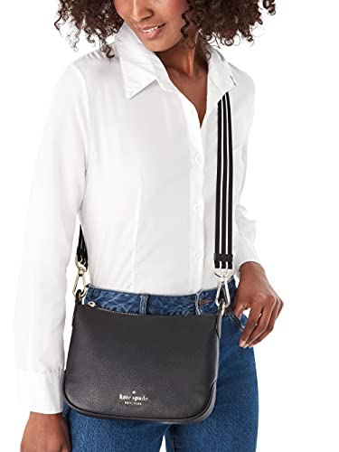 Kate Spade Rosie Leather Small Crossbody Bag Purse Handbag, Black