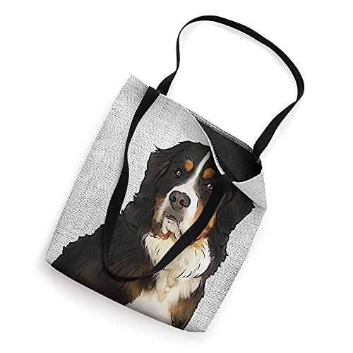 Bernese Mountain Dog Design, Berner Tote Bag