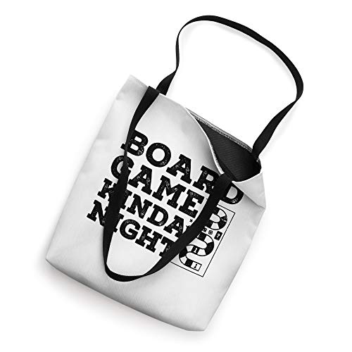 Board Game Kinda Night Family Win Friends Fun Strategy Luck Tote Bag