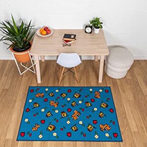 Minecraft Mob Printed Area Rug | Indoor Floor Mat, Accent Rugs For Living Room and Bedroom, Home Decor For Kids Playroom | Video Game Gifts And Collectibles | 60 x 39 Inches