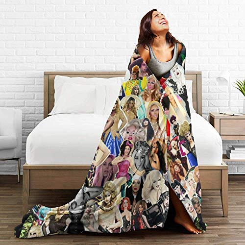 Gifts for Women Throw Blankets Baby Warm ,for Sofa, Bed,Living Room, Durable Home Decor Flannel Blanket for Adult and Kids (50"x40")