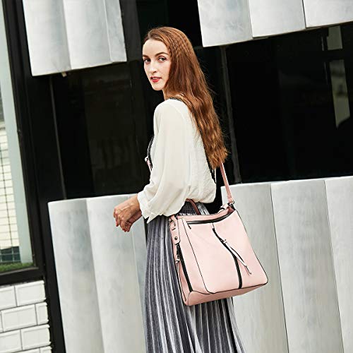 Women Fashion Handbags Wallet Tote Bag Shoulder Bag Top Handle Satchel Purse Set 3pcs