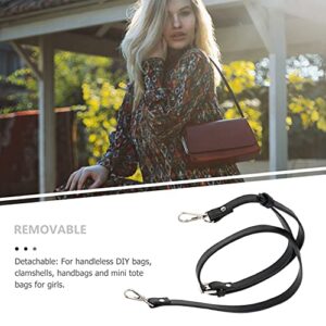 Luxshiny Pu Leather Adjustable Crossbody Strap for Small Bags Purse Wallet Clutch Phone Case Replacement Chain Strap Golden