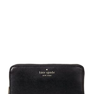 Kate Spade New York Staci Large Continental Leather Wallet Black