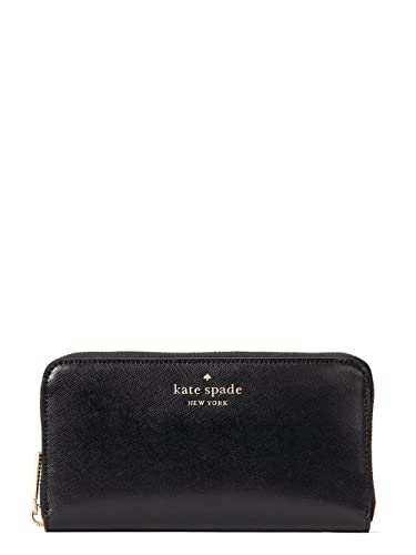 Kate Spade New York Staci Large Continental Leather Wallet Black