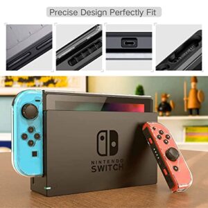 Hard Shell Carrying Case for Nintendo Switch - Storage Bag for Nintendo Switch Console. - Handle Design & Coms with Accessories - [All in One Bundle] [Ideal Gift]