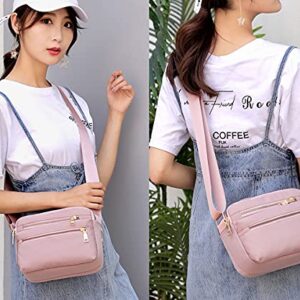 Small Crossbody Purses for Women Multi Pocket Casual Crossbody Bag Cellphone Wallet Purse Shoulder Bag Gray