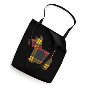 Buchanan Scottie Dog Scottish Terrier Scotty Tartan Plaid Tote Bag