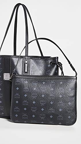 MCM Women's Shopper Tote, Black, One Size