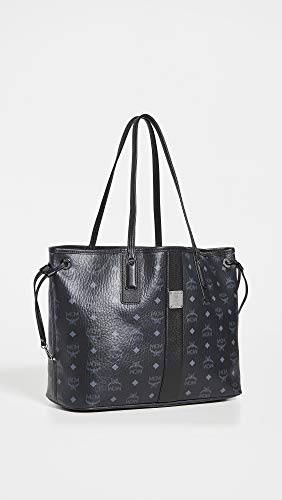 MCM Women's Shopper Tote, Black, One Size