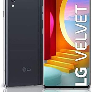 LG Velvet (5G) 128GB (6.8 inch) Display 48MP Triple Camera LM-G900TM GSM Unlocked Phone - Aurora Grey (Renewed)