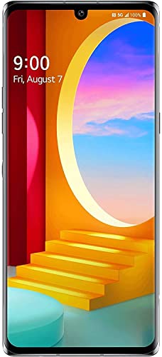 LG Velvet (5G) 128GB (6.8 inch) Display 48MP Triple Camera LM-G900TM GSM Unlocked Phone - Aurora Grey (Renewed)