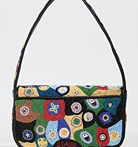 STAUD Women's Tommy Bag, Milliefiori Black, One Size