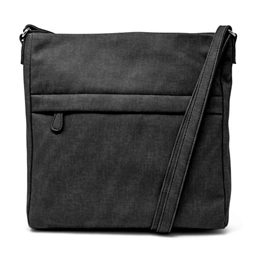 MultiSac Lorraine Women's Crossbody Bag, Black (Heirloom)