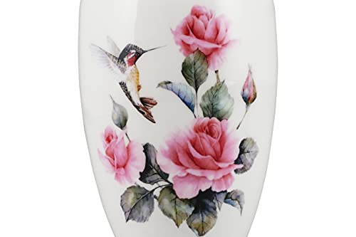 Humming Bird Cremation URNS,URN for Human Ashes, Adult URN for Funeral, Burial, Columbarium or Home, Cremation Urns for Human Ashes Adult 200 Cubic Inches:- with Velvet Bag